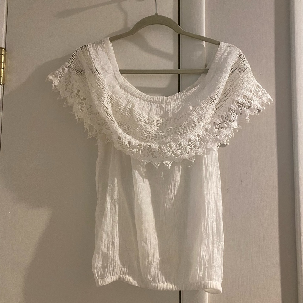 Tobi off the shoulder top